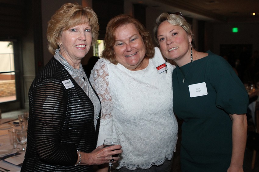 Kathy Collums, Laura Dorsey and Anya Keogh