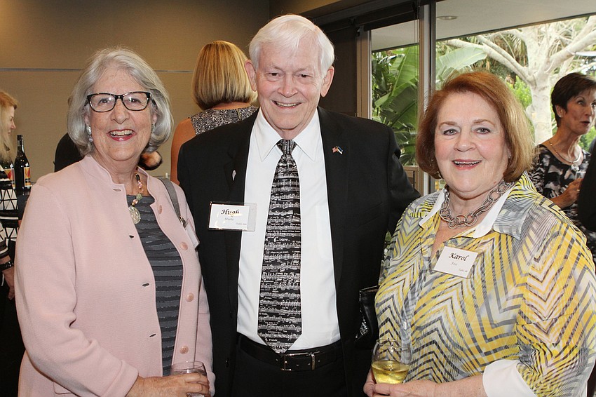 Lydia Landa, Hugh Steele and Karol Foss