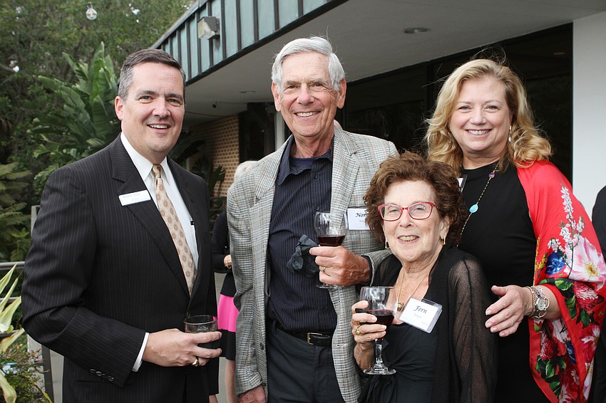 Scott Swan, Norm and Fern Wayne and Susan Brennan