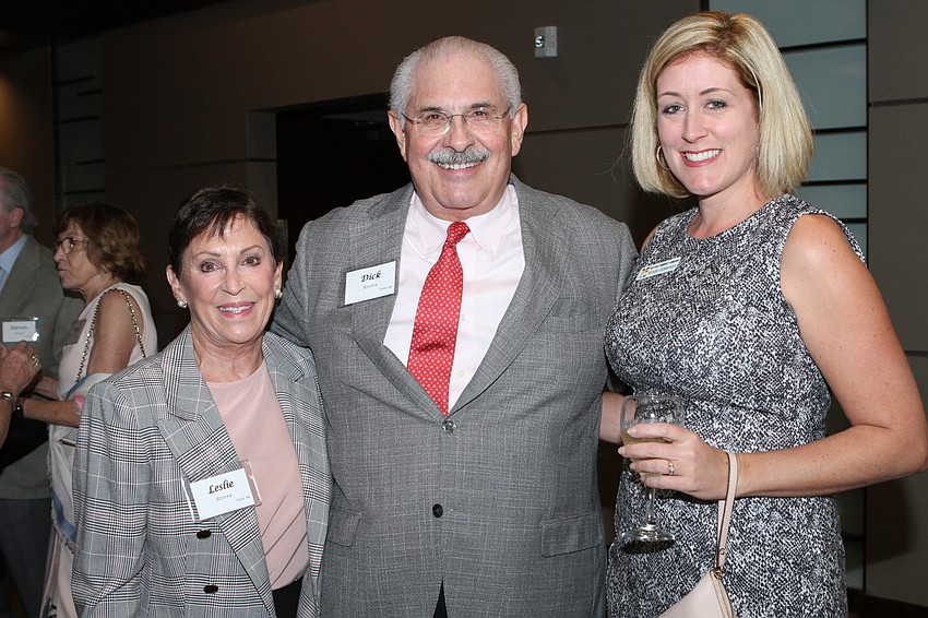 Leslie and Dick Rivera with Kirstin Fulkerson