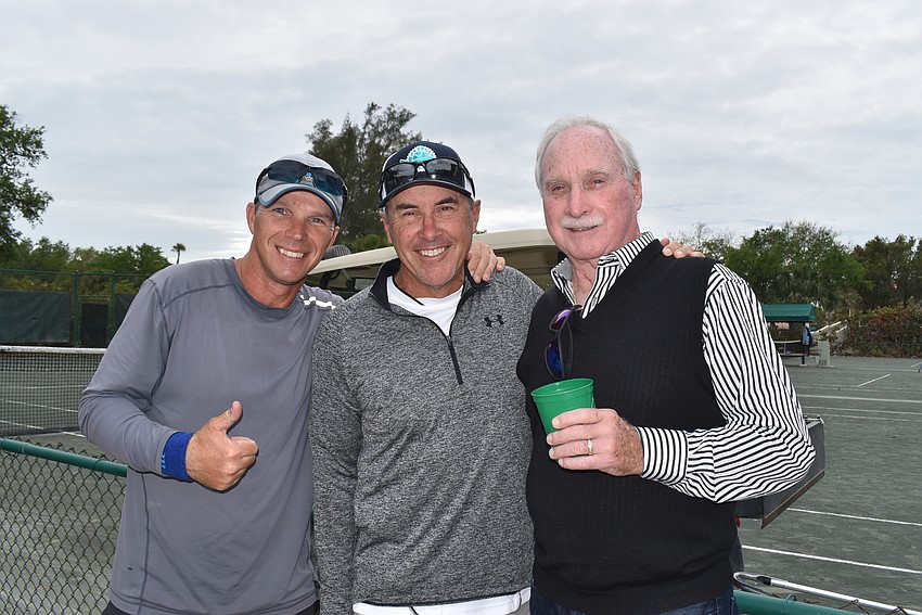 Claudio Rettean, David Green and Rich McGrath