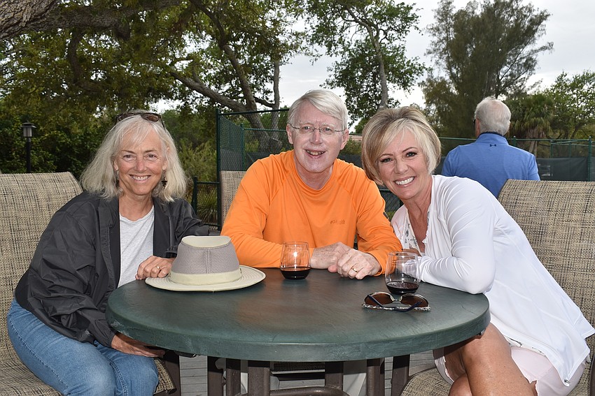 Jan Bisset, Kevin Madden and Kim Lawrence