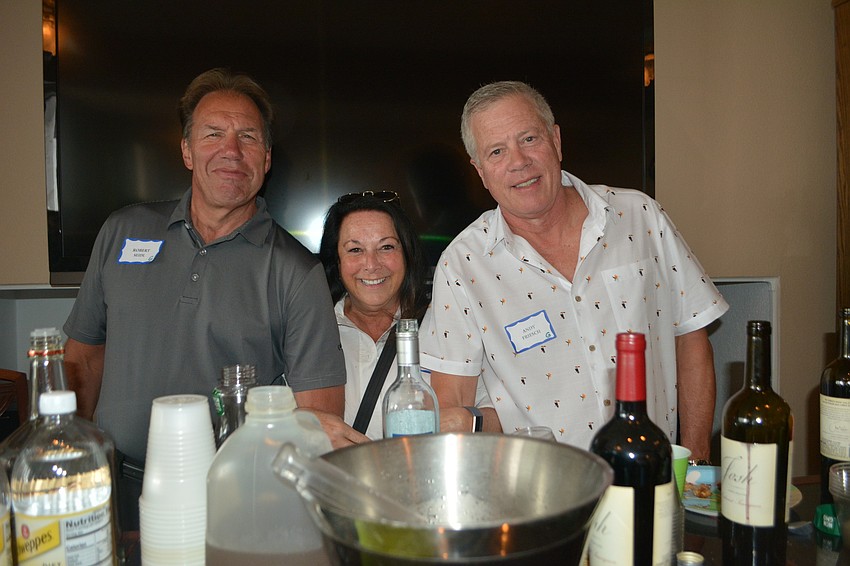 (Left to right) Robert Seidl, Cindy Leder and Andy Friesch