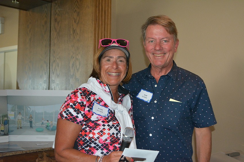 Susie Luten (left) and Sam Luten