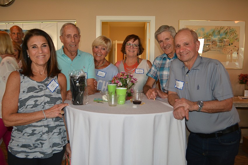 (Left to right) Linda Gass, Bob Betagole, Nancy Bronska, Pat Soskolne, Errol Soskolne and Jeff Gass