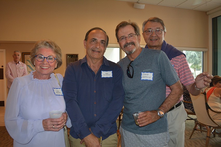 (Left to right) Anita Mrotzek, Eric McCartney, Steve Herich and Gunther Mrotzek