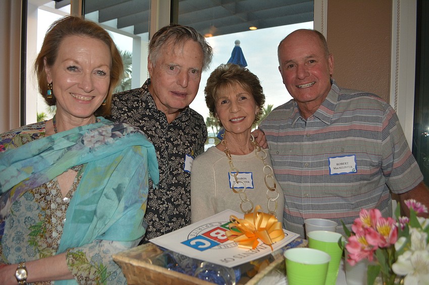 (Left to right) Jeanne Ruddy, Victor Keen, Sharon MacAllister and Robert MacAllister