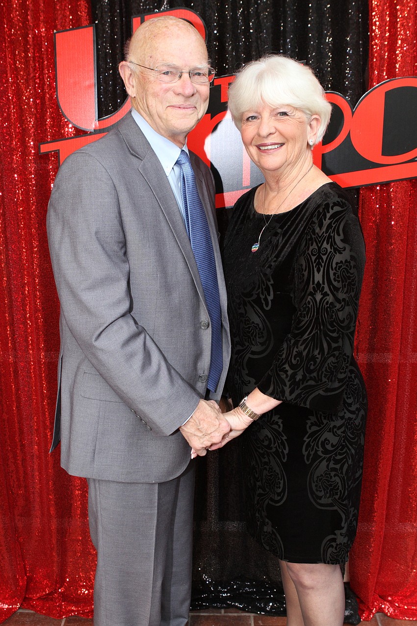 Jim and Board Chair Jane Hunder