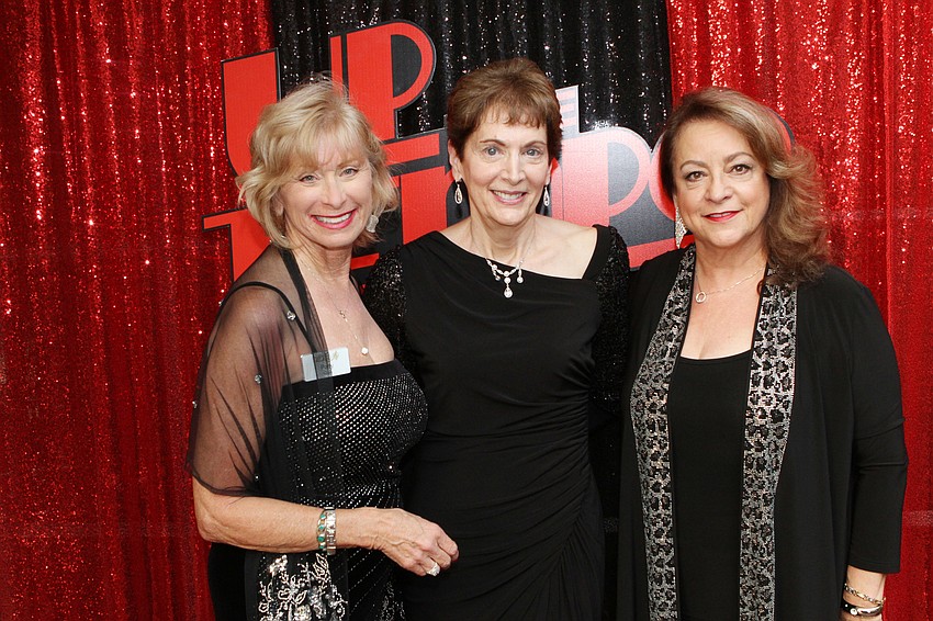 Chairwoman Patty Glah, Executive Director Marcy Miller and Artist Series Concerts FRIENDS president Cyndi Mumm