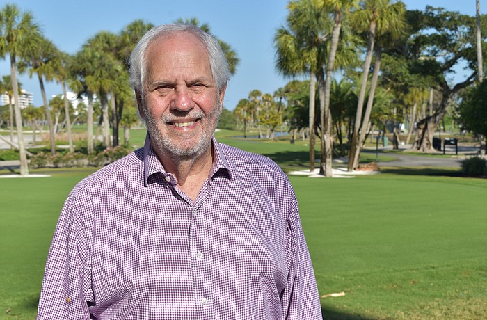 Irwin Pastor poses for a picture on Friday, March 13, 2020, at The Resort at Longboat Key Club.