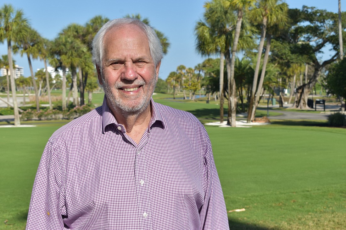 Irwin Pastor poses for a picture on Friday, March 13, 2020, at The Resort at Longboat Key Club.