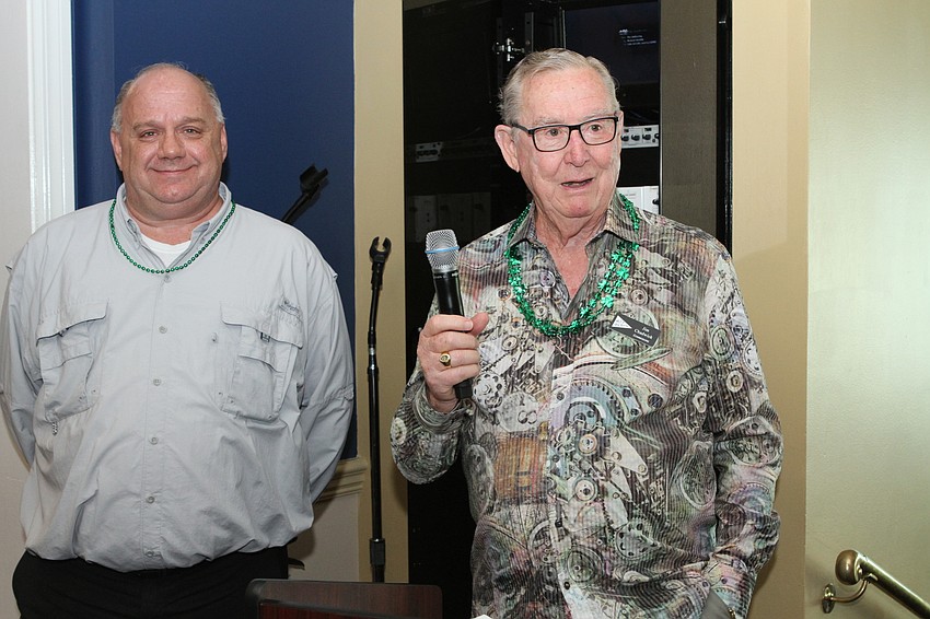 Jim Chadwick kicked off the program.