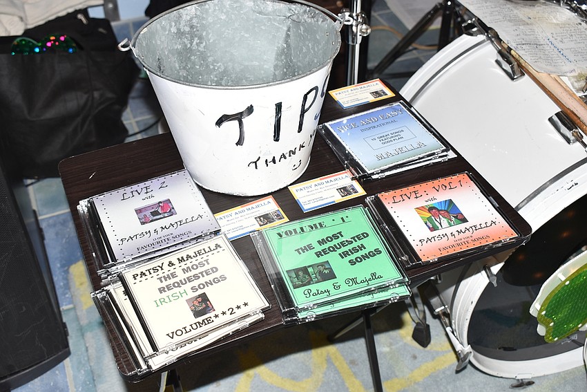 An Irish band provided the soundtrack for the evening.