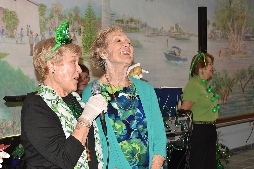 Mary Ann Simpson and Janet Milliken