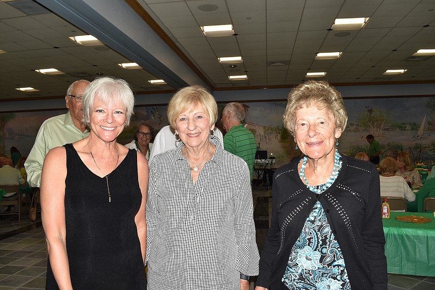 Pat Risner, Sharon Donnelly and Agnes Forcht