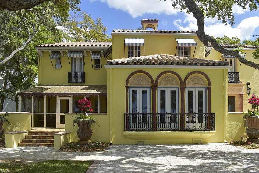The Spanish Mediterranean Revival was the fourth house on the docket.