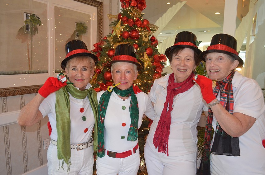 Bunny Skirboll, Gwen Watson, Hannah Weinberg and Anita Cohen