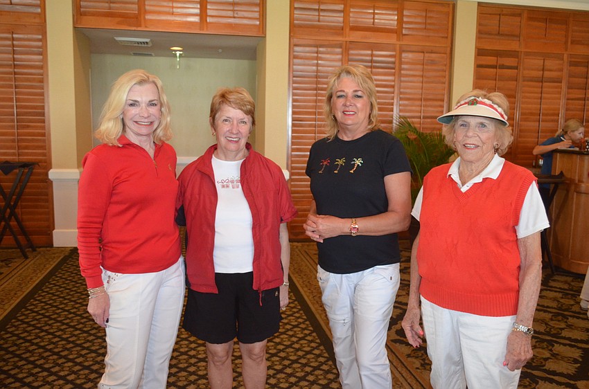 Noreen Ackerman, Peggy Costello, Paula Samowitz and Sue Olin