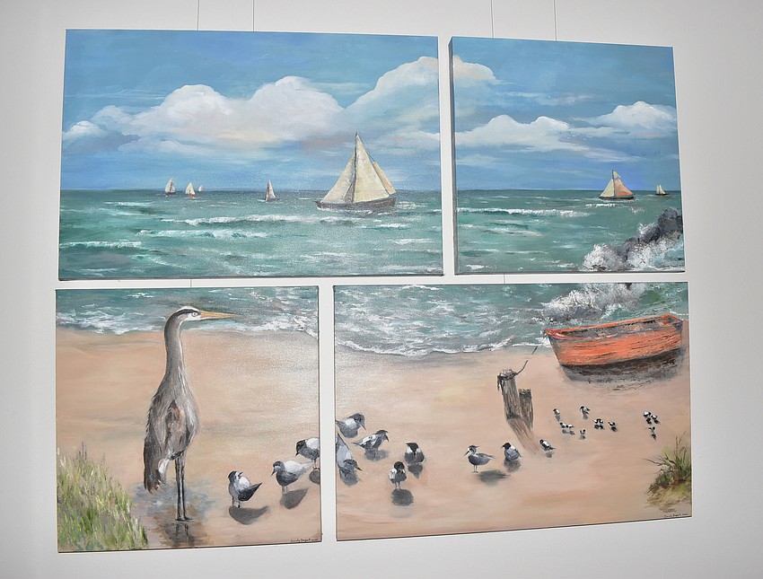 Sandy Bogert's tetraptych.