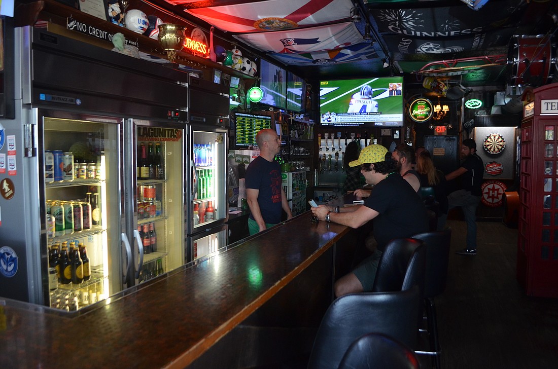 Shamrock Pub hosted customers for one last afternoon Tuesday, March 17 before closing to comply with a state order.