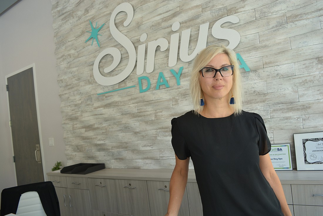 Karen Medford, who owns Sirius Day Spas in Lakewood Ranch and University Park, worries about the effect the coronavirus will have on her out-of-work employees.
