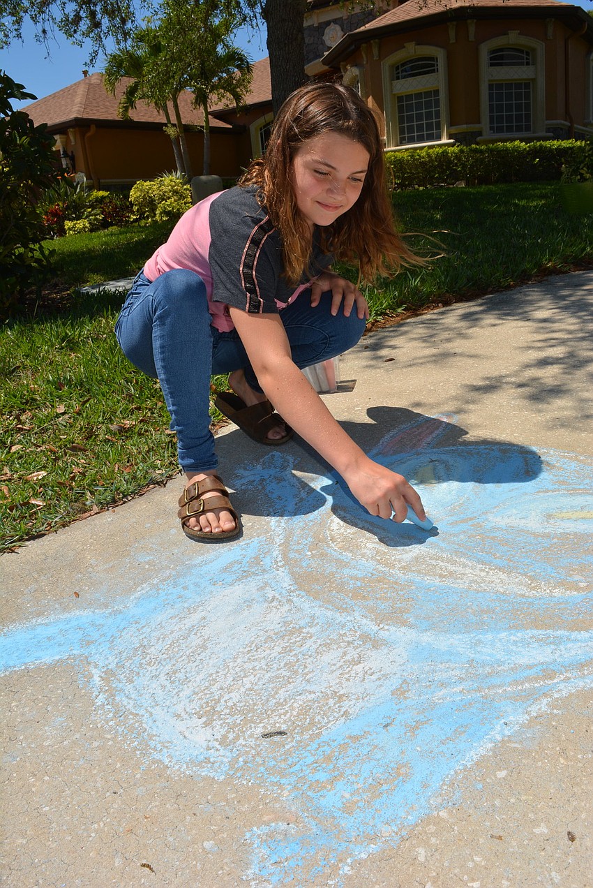 Twelve-year-old Nora Benninghoff  liked how her character, Stitch, from 