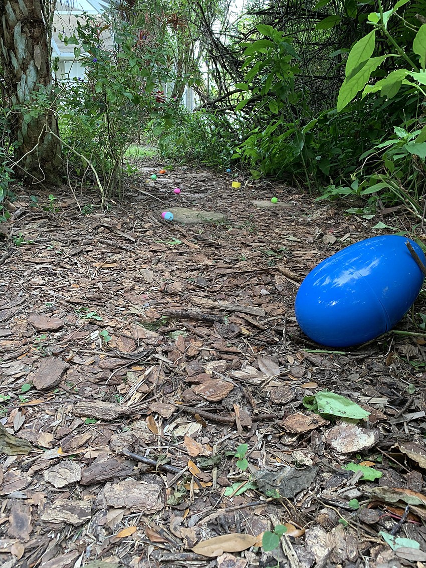 Who says an Easter egg hunt has to be hard? Photo by Denise West