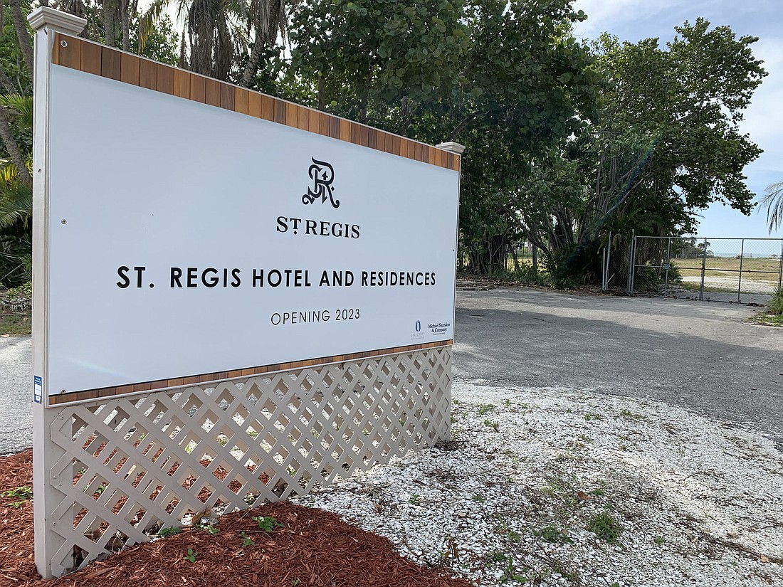 The land at 1620 Gulf of Mexico Drive has been vacant since November 2018 when the last building of the Colony Beach & Tennis Resort was torn down.