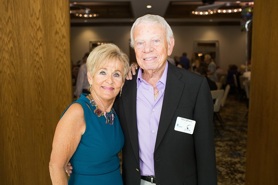Mort Skirboll became a supporter of Compeer Sarasota, the mental health organization where his wife, Bunny, was CEO.
