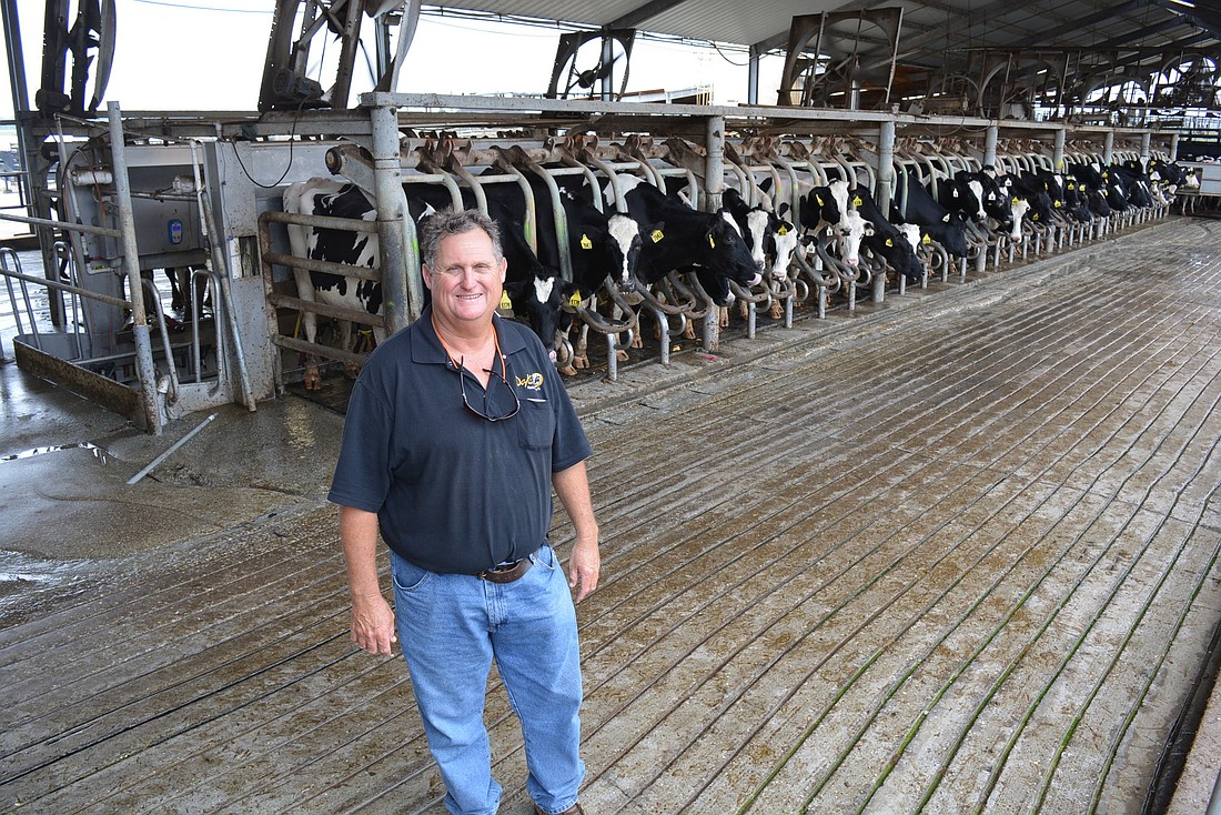 Dakin Dairy Farms owner Jerry Dakin said he does not want to waste the milk his 2,200 cows are producing.