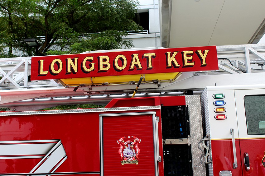 The Longboat Key fire department sent an engine to Sarasota Memorial Hospital.