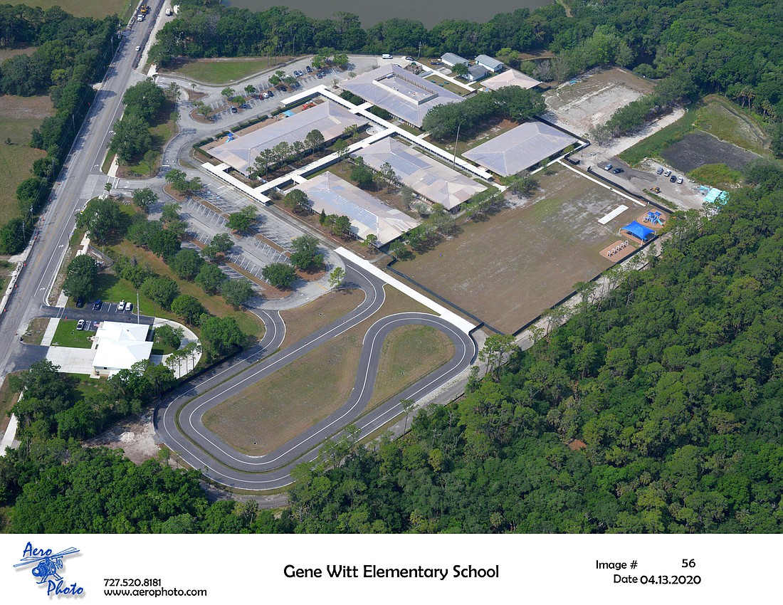 Gene Witt Elementary School&#39;s addition and renovation project is being expedited while students are off campus. Courtesy photo.