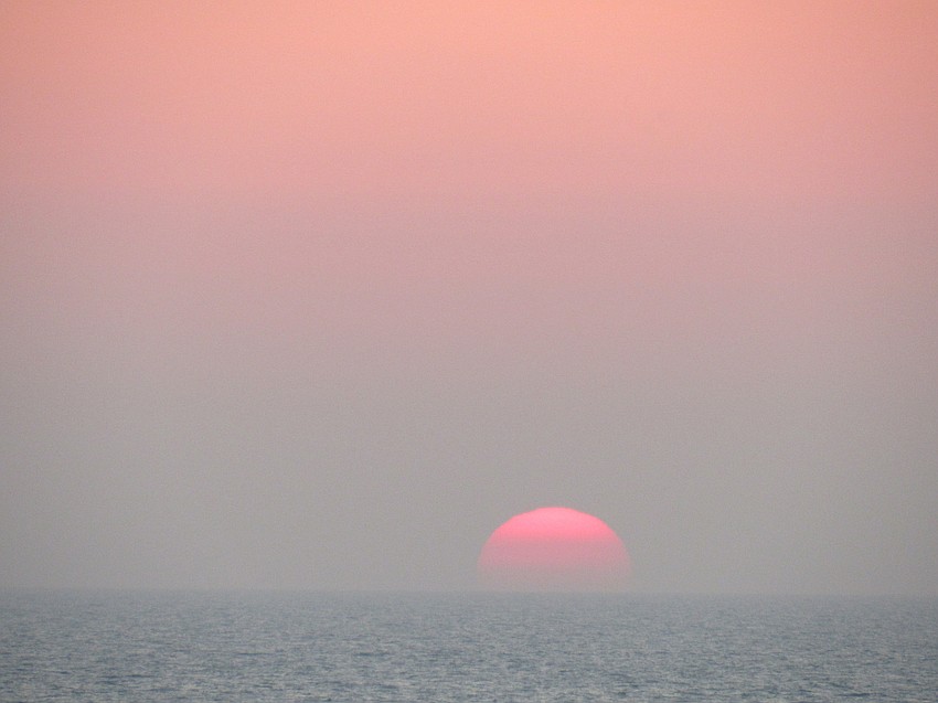 Sunset, from David Samson