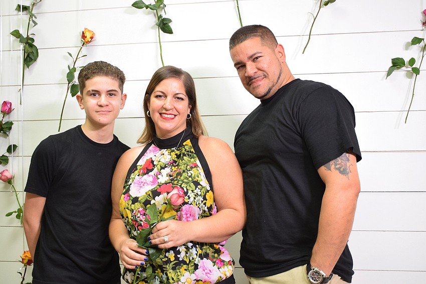 Alex, Kristy and Ernest Figueroa celebrate Kristy Figueroa's birthday and Mother's Day. Kristy Figueroa can't wait until she can be back at church with everyone and be able to hug everyone.