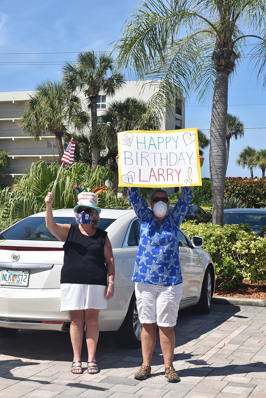 Nancy Schroeder and Pam Anderson