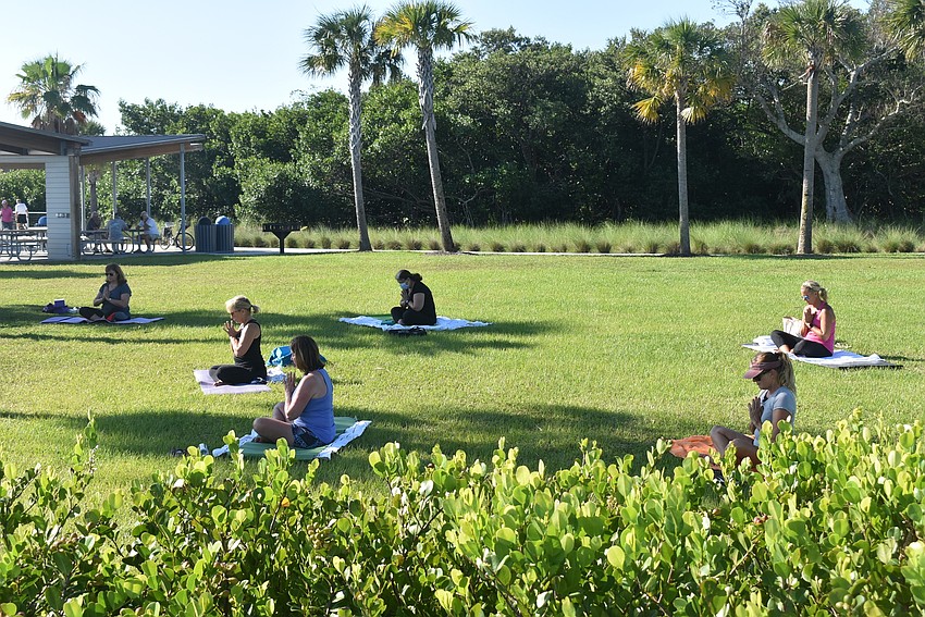 Six yoga students showed up on May 20.