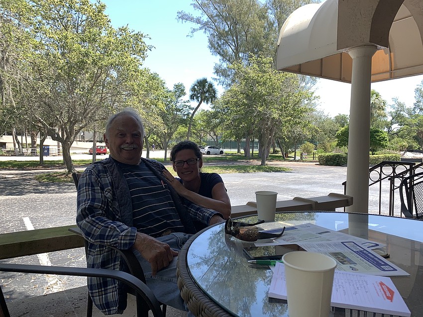 Donald Goodwin and Catherine Schulz.