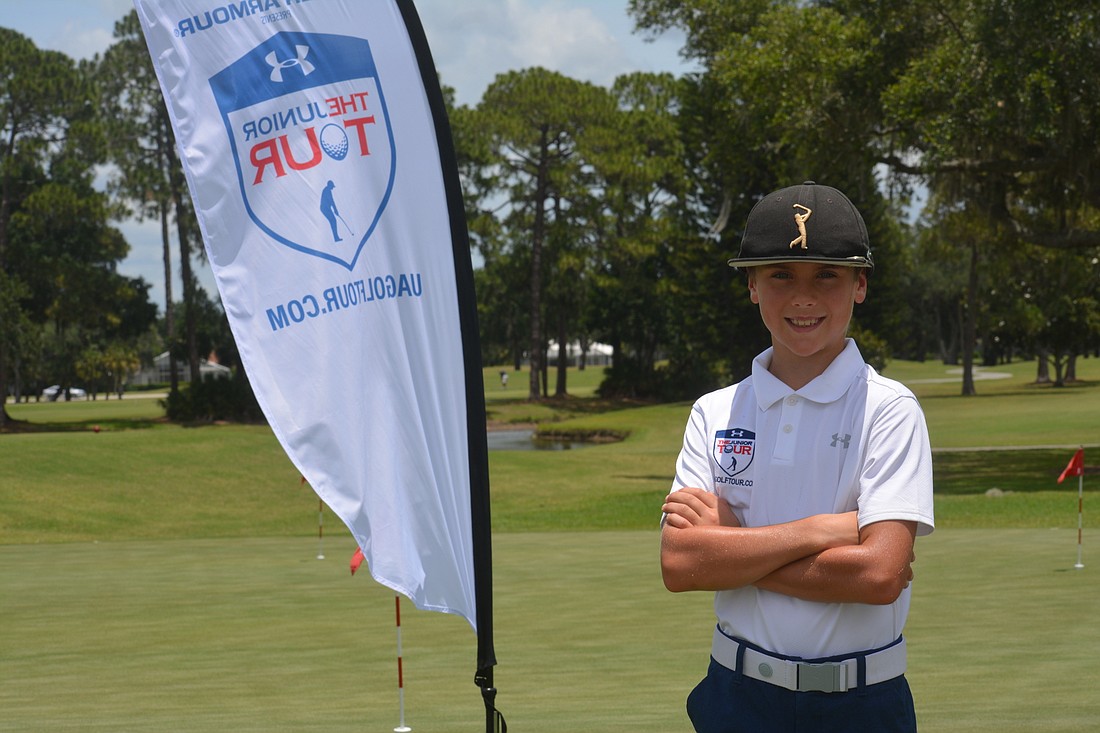 Josiah Joseph is the leader in the 6-9 division of The Junior Tour.