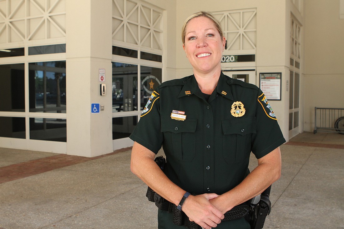 Capt. Deb Kiner has been with the Sheriff&#39;s Office for 16 years.