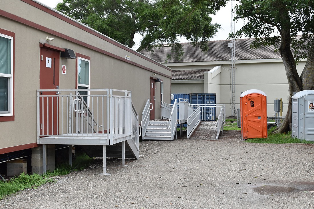 Firefighters on the south end of town will begin to operate out of a temporary trailer in June.