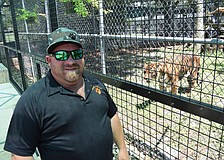 Clayton Rosaire says Big Cat Habitat added several improvements to its facility during its down time.