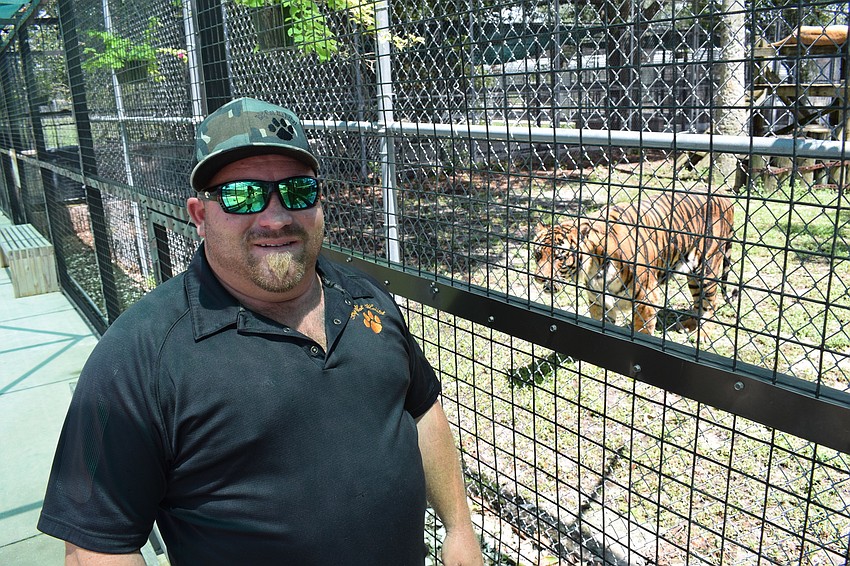 Clayton Rosaire says Big Cat Habitat added several improvements to its facility during its down time.