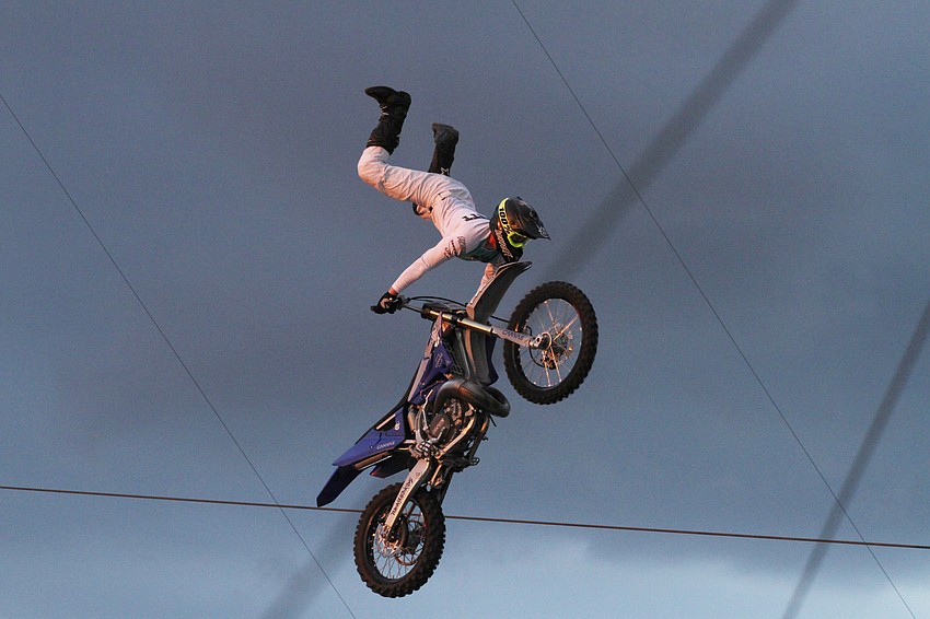 The FMX freestyle jumpers rounded out the show.