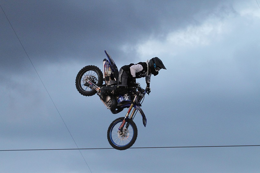 The FMX freestyle jumpers rounded out the show.