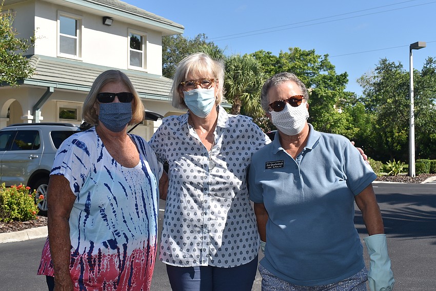 Jean Buckley, Lutie Uihlein and Ann Quackenbusch