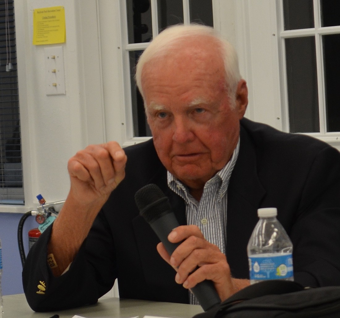 Commissioner Jack Daly was among those agreeing with the notion of possibly increasing the town&#39;s  90-day rainy day fund minimum.