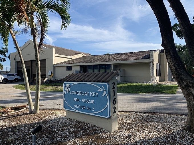 A look at the south fire station on Tuesday, June 23, 2020, before demolition got underway. Photo courtesy of Tina Adams.