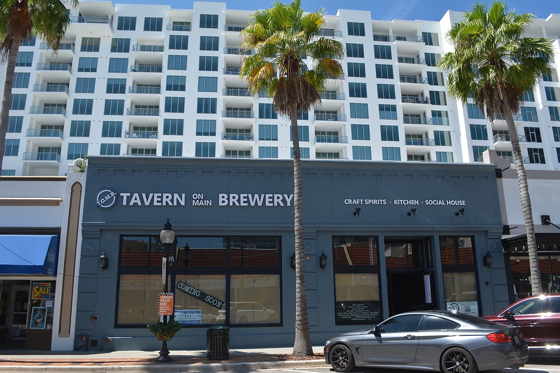 Residents of The Mark, which opened earlier this year, have expressed concerns about the potential impact of Tavern on Main Brewery, which plans to open early next year.
