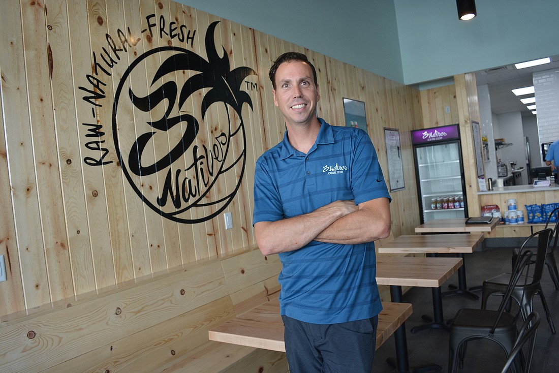 Lakewood Ranch resident Patrick McCarthy, owner of a new Lakewood Ranch 3Natives franchise,  hopes the area will enjoy 3Natives offerings as much as his family does.