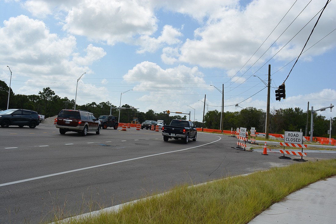 The roundabout at Rye Road/White Eagle Boulevard and State Road 64 is the first of three roundabouts planned for the S.R. 64 corridor.
